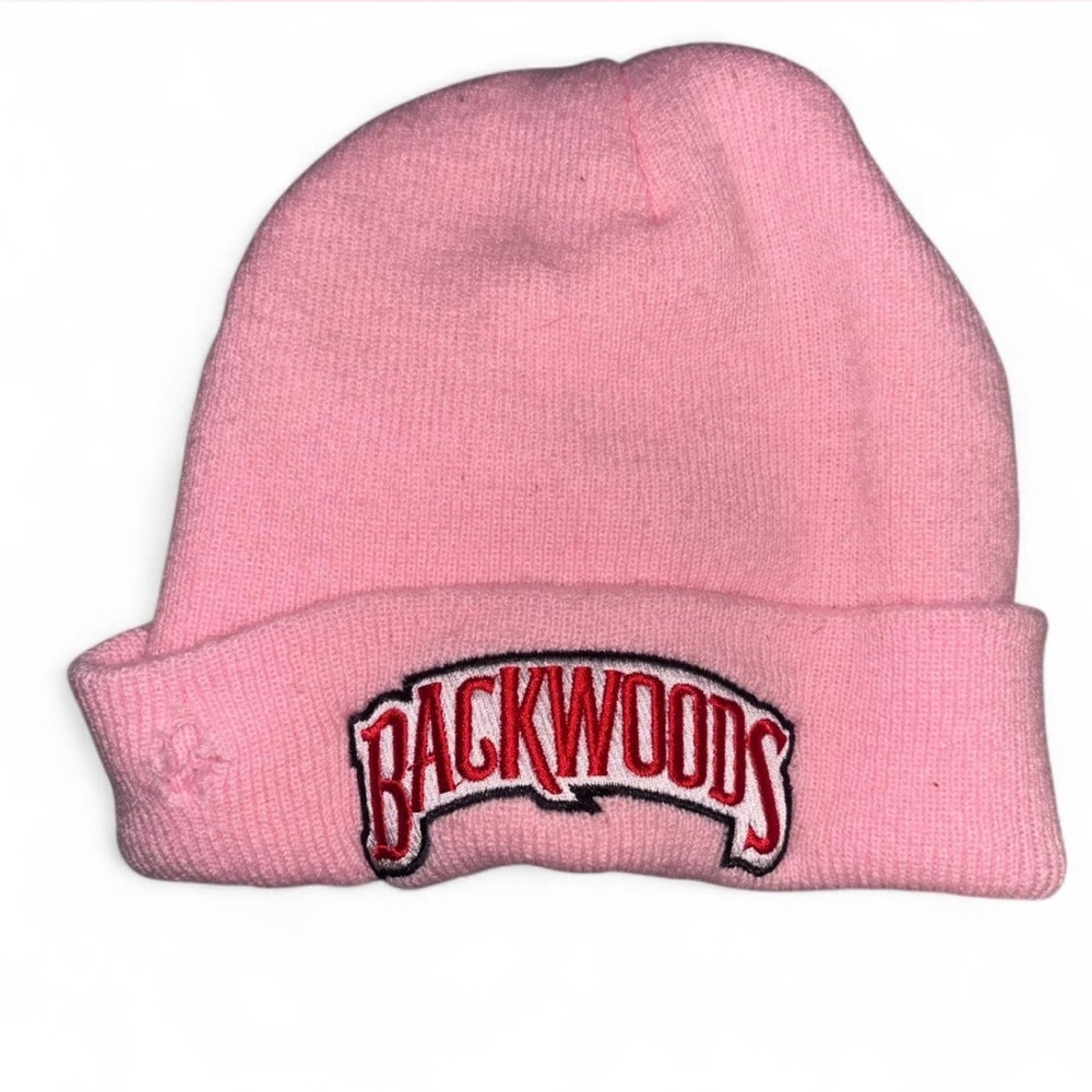 Pink Backwoods Beanie